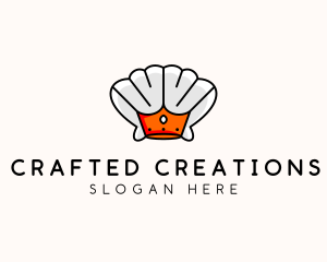 Royal Clam Crown  logo design