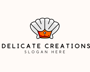 Royal Clam Crown  logo design