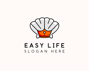 Royal Clam Crown  logo design