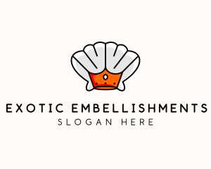 Royal Clam Crown  logo design