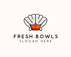 Royal Clam Crown  logo design