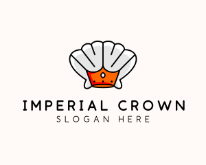 Royal Clam Crown  logo design