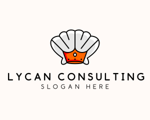 Royal Clam Crown  logo design