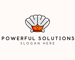 Royal Clam Crown  logo design