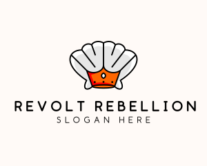 Royal Clam Crown  logo design