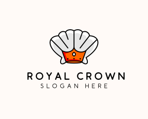 Royal Clam Crown  logo design