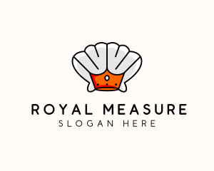 Royal Clam Crown  logo design