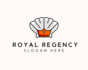 Royal Clam Crown  logo design