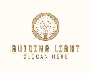 Light Bulb Energy logo design