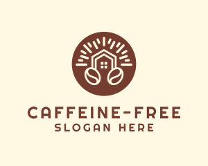 Realty House Coffee Bean logo design