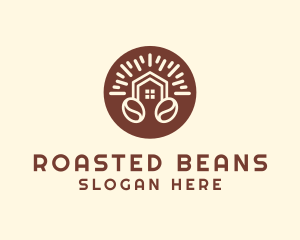 Realty House Coffee Bean logo design