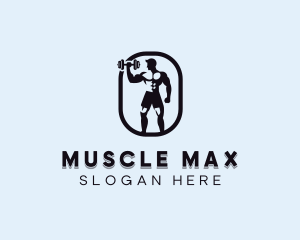 Gym Fitness Bodybuilder logo