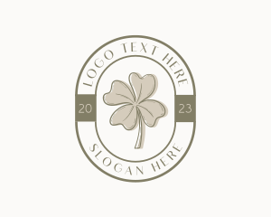 Rustic Clover Leaf logo