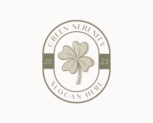 Rustic Clover Leaf logo