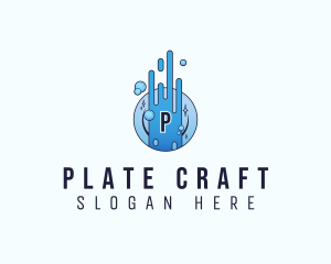 Dishwashing Plate Cleaning logo