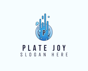 Dishwashing Plate Cleaning logo