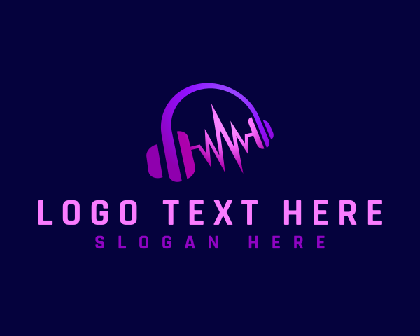 Headset logo example 1