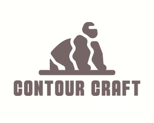 Stone Rock Gorilla logo design