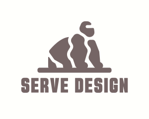 Stone Rock Gorilla logo design