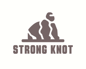 Stone Rock Gorilla logo design