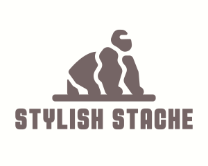 Stone Rock Gorilla logo design