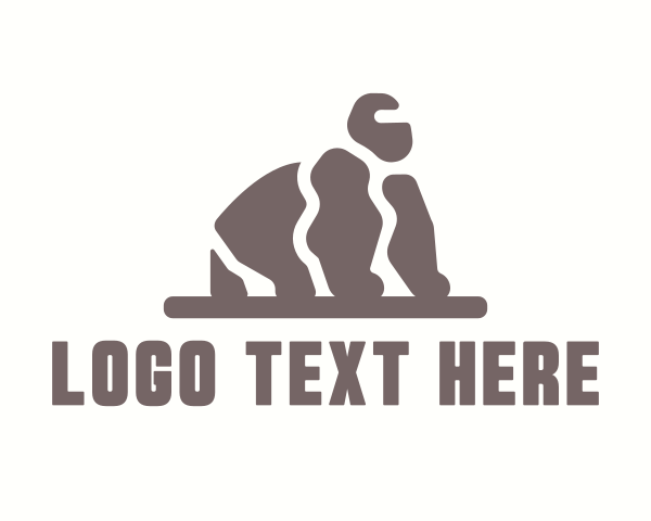 Stone Age logo example 1