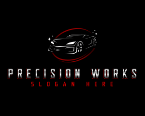 Auto Car Detailing logo design