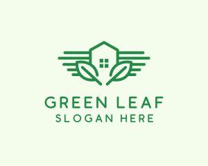 Minimalist Garden House  logo design