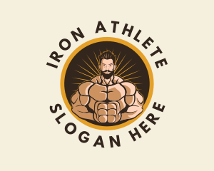 Gold Body Building Gym logo