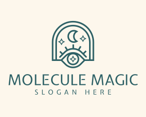 Mystical Moon Eye logo design