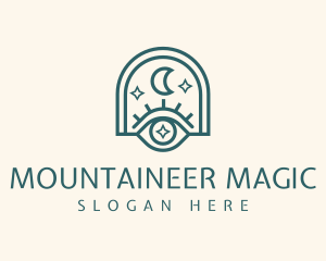 Mystical Moon Eye logo design