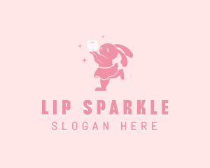 Sparkling Bunny Tooth logo design