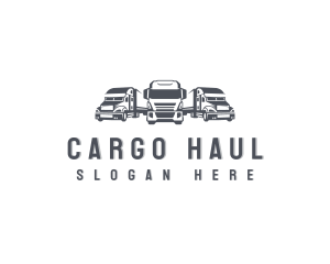 Cargo Trucking Delivery logo design