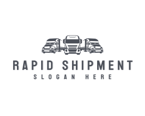 Cargo Trucking Delivery logo design