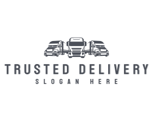 Cargo Trucking Delivery logo design