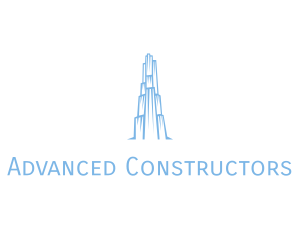 Ice Building Structure logo design