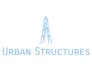 Ice Building Structure logo design