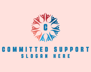 Human Charity Community logo design