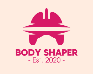 Pink Respiratory System logo design