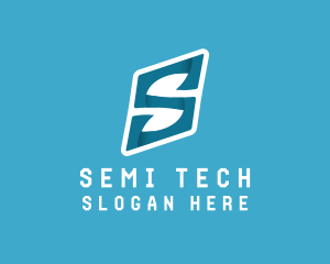 Tech Gaming Letter S logo design