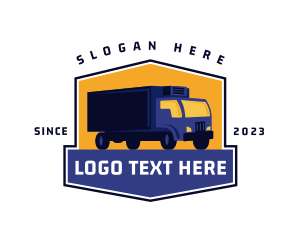 Logistics Truck Delivery logo