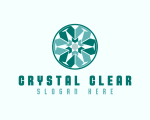 Home Decor Crystal Boutique logo design