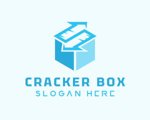 Box Arrow Forwarding logo design