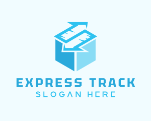 Box Arrow Forwarding logo design