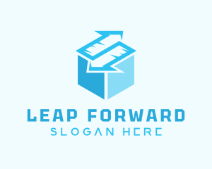 Box Arrow Forwarding logo design