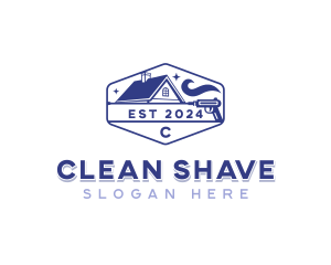 Roof Gutter Cleaning logo design