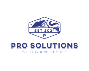 Roof Gutter Cleaning logo design