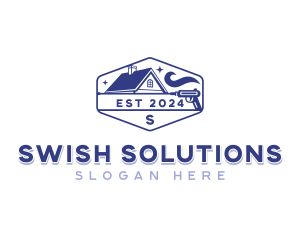 Roof Gutter Cleaning logo design