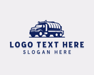 Tanker Truck Trucking Transport logo