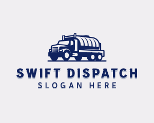 Tanker Truck Trucking Transport logo design